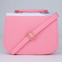 Сумка детская для девочки &laquo;Кошечка&raquo;, с ушками, цвет белый/розовый, 16х6,5х12 см