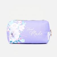 Косметичка на молнии, цвет сиреневый Косметичка на молнии, цвет сиреневый