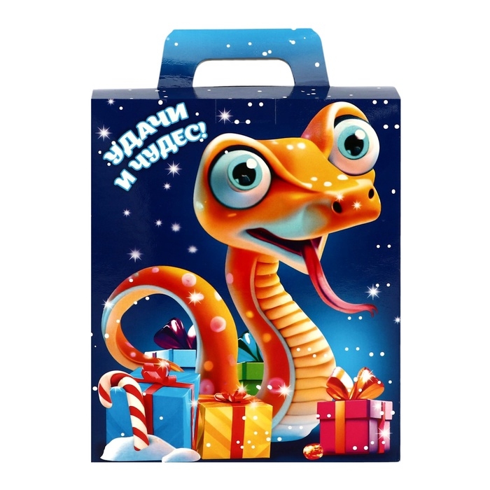 Презент "Диско" с анимацией&raquo; (750 гр) Новогодний подарочный набор №339