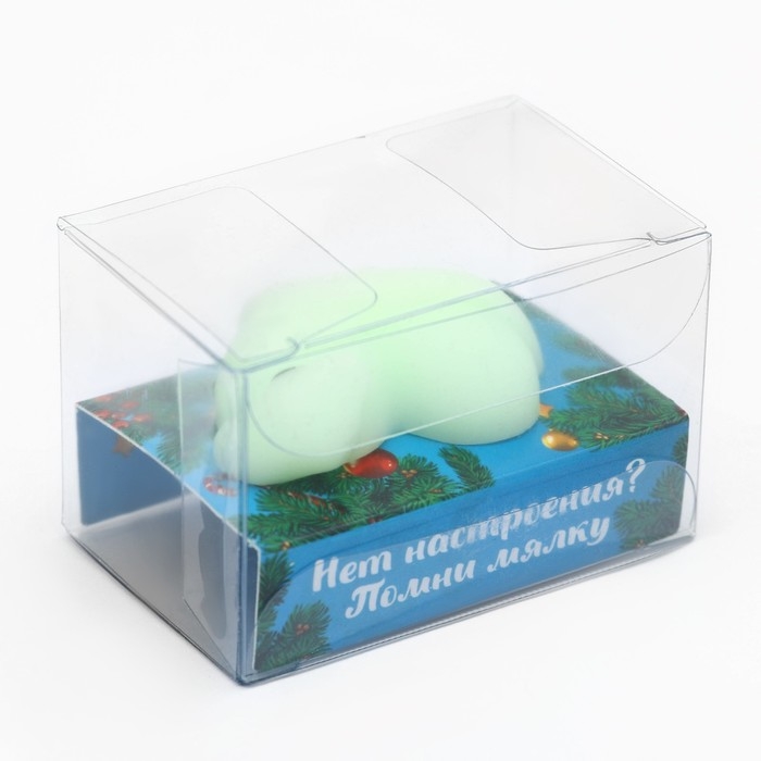 Мялка новогодняя «Новый год: Подарочек», 4 х 3.5 см Мялка новогодняя «Новый год: Подарочек», 4 х 3.5 см