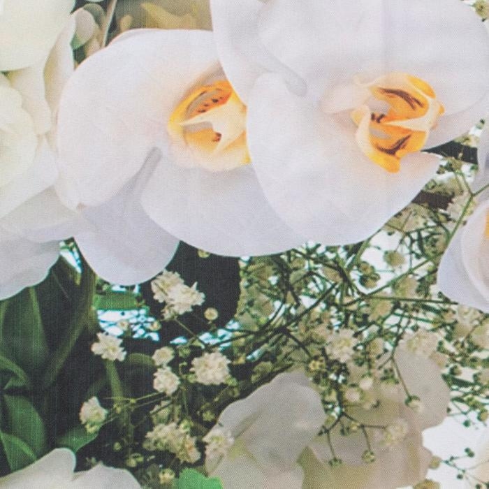 Комплект штор для окон с балконной дверью &laquo;Ажур&raquo; штора 147х267 см, тюль 294х160 см