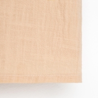 Платье для девочки MINAKU: Cotton Collection цвет светло-бежевый, рост 128