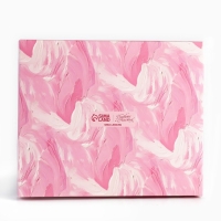 Коробка под 4 конфеты и шоколад с ячейками &laquo;Нежные краски&raquo; 18.8 х 15.7 х 3 см