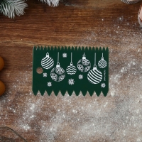 Новый год. Набор кондитерских шпателей &laquo;Чудеса случаются&raquo;, 11.5&times;8 см, 11.2&times;6.5 см, 10&times;7 см, 3 шт