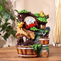 Фонтан "Птички в долине прохлады" 18х14х26,5 см (с подсветкой) Фонтан "Птички в долине прохлады" 18х14х26,5 см (с подсветкой)