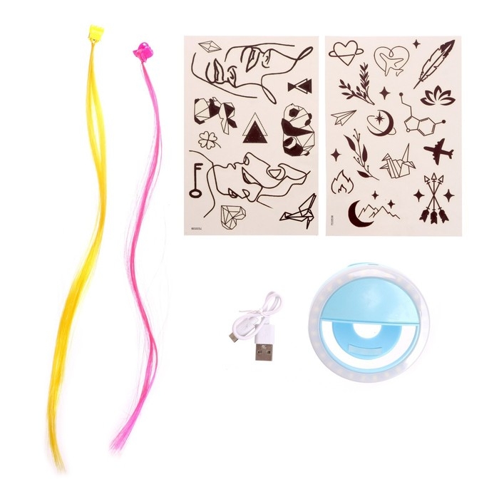 Портативный кольцевой светильник для селфи Портативный кольцевой светильник для селфи