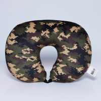 Подушка для путешествий антистресс &laquo;Хаки&raquo;, 29 х 29 см