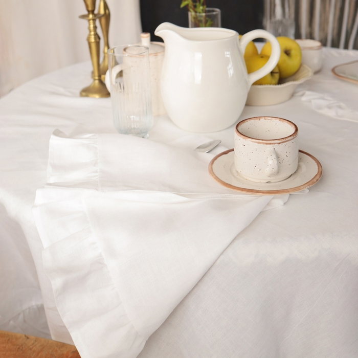 Салфетка Этель Ivory 30х40 см, 100% лён 170 г/м2 Салфетка Этель Ivory 30х40 см, 100% лён 170 г/м2