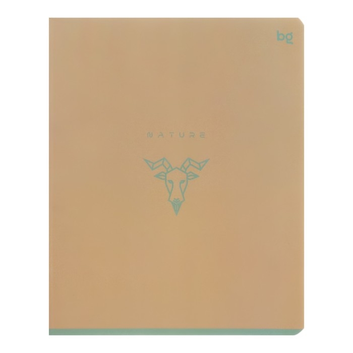 Тетрадь 48 листов в клетку Nature, обложка мелованный картон, SoftTouch, МИКС Тетрадь 48 листов в клетку Nature, обложка мелованный картон, SoftTouch, МИКС