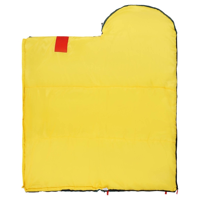 Спальный мешок maclay camping comfort cold, одеяло, 4 слоя, левый, 185х90 см, -10/+5&deg;С