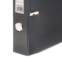 Папка-регистратор А4, 50 мм, Calligrata, ПВХ, тиснение "лен", металлическая окантовка, карман на корешок, собранная, серая, микс Папка-регистратор А4, 50 мм, Calligrata, ПВХ, тиснение "лен", металлическая окантовка, карман на корешок, собранная, серая, микс