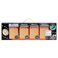 Синтезатор «Маленький музыкант», с микрофоном, 49 клавиш, цвет чёрный Синтезатор «Маленький музыкант», с микрофоном, 49 клавиш, цвет чёрный