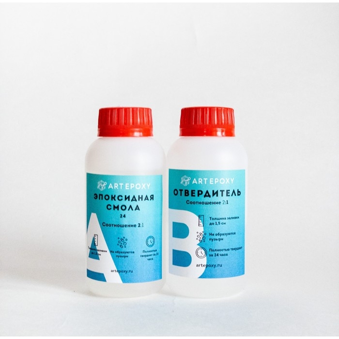 Эпоксидная смола для творчества ArtEpoxy Quick 24, 150 г Эпоксидная смола для творчества ArtEpoxy Quick 24, 150 г