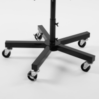 Вертушка, 5 ярусов по 14 крючков stop Lock. цвет чёрный, 40&times;40&times;178см