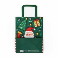 Пакет подарочный новогодний &laquo;Дед Мороз&raquo;, 20 х 11 х 27.7 см, Новый год