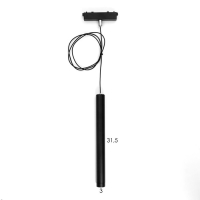 Светильник трековый ULTRA "Селди" LED 6Вт 3000K-5700К CRI90 черный 3х3х30 см Светильник трековый ULTRA "Селди" LED 6Вт 3000K-5700К CRI90 черный 3х3х30 см