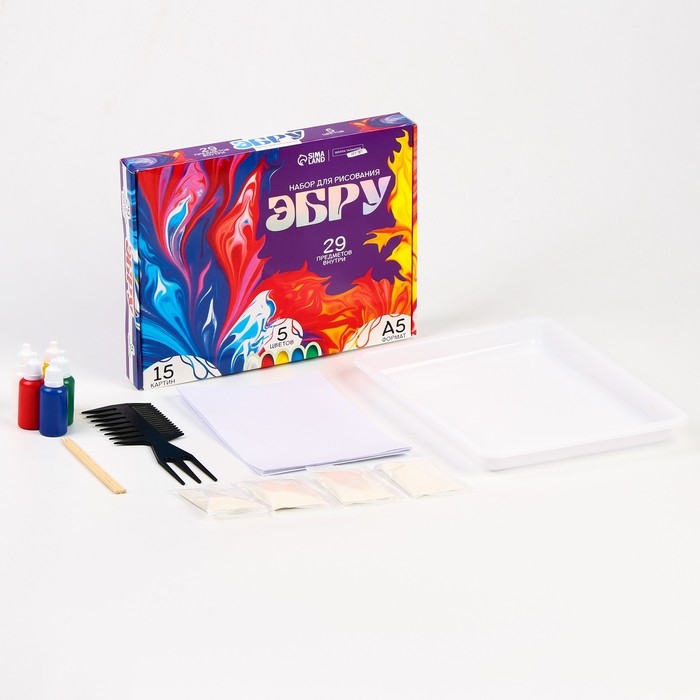 Набор для рисования эбру Набор для рисования эбру