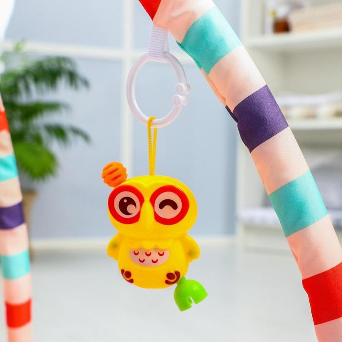 Развивающий коврик &laquo;Игра малыша&raquo;, с пианино, круглый, голубой