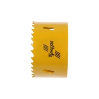 Коронка биметаллическая ТУНДРА, 73 мм, M16 с дополнительной фиксацией Коронка биметаллическая ТУНДРА, 73 мм, M16 с дополнительной фиксацией