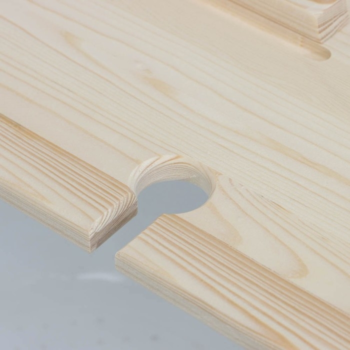 Столик для ванны, 68&times;26&times;7 см, сосна