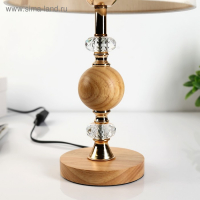 Лампа настольная "Квин" 1хЕ27 40Вт 25х25х43 см RISALUX Лампа настольная "Квин" 1хЕ27 40Вт 25х25х43 см RISALUX