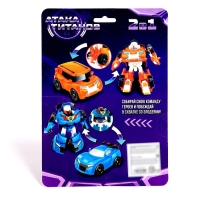 Робот &laquo;Автобот&raquo;, трансформируется, цвет красный