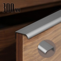 Ручка торцевая CAPPIO RT002, L=300 мм, м/о 224 мм, цвет серый Ручка торцевая CAPPIO RT002, L=300 мм, м/о 224 мм, цвет серый