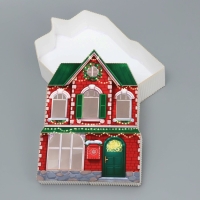 Коробка подарочная «Новогодний дом»,16 х 22 х 5 см, Новый год Коробка подарочная «Новогодний дом»,16 х 22 х 5 см, Новый год