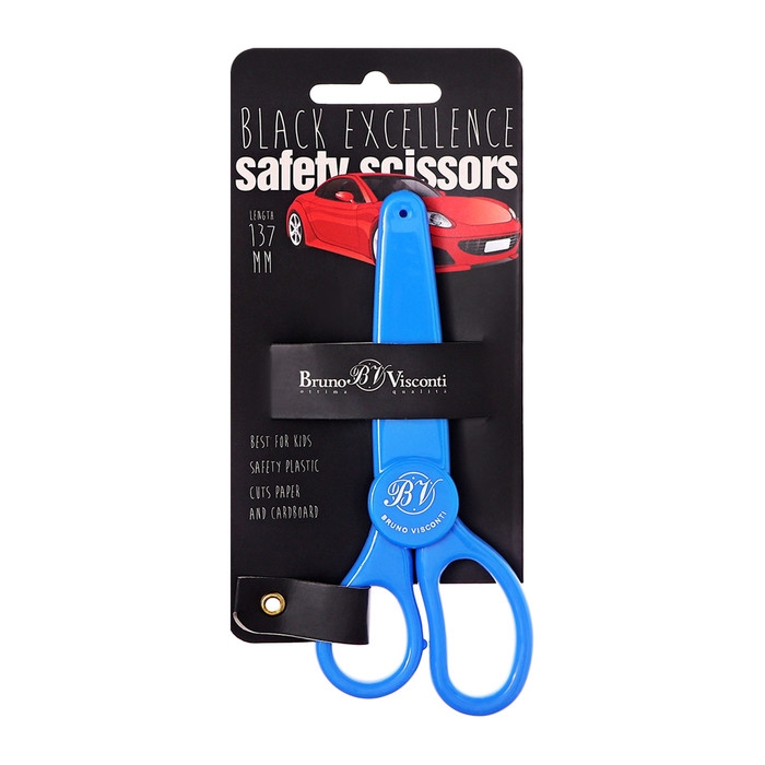 Ножницы детские 13,7 см SafeCut, защитный чехол