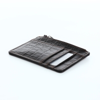 Визитница кожаная, TEXTURA, 8 карт, цвет коричневый