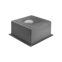 Мойка кухонная GERHANS K34444, врезная, 440 х 440 х 220 мм, толщина 1,0 мм, с сифоном Мойка кухонная GERHANS K34444, врезная, 440 х 440 х 220 мм, толщина 1,0 мм, с сифоном