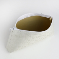 Набор косметичек 2 в 1 на молнии, цвет белый Набор косметичек 2 в 1 на молнии, цвет белый