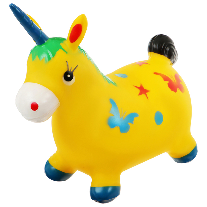 Попрыгун ZABIAKA &laquo;Единорог&raquo;, h=50 см, 1300 г, цвет МИКС