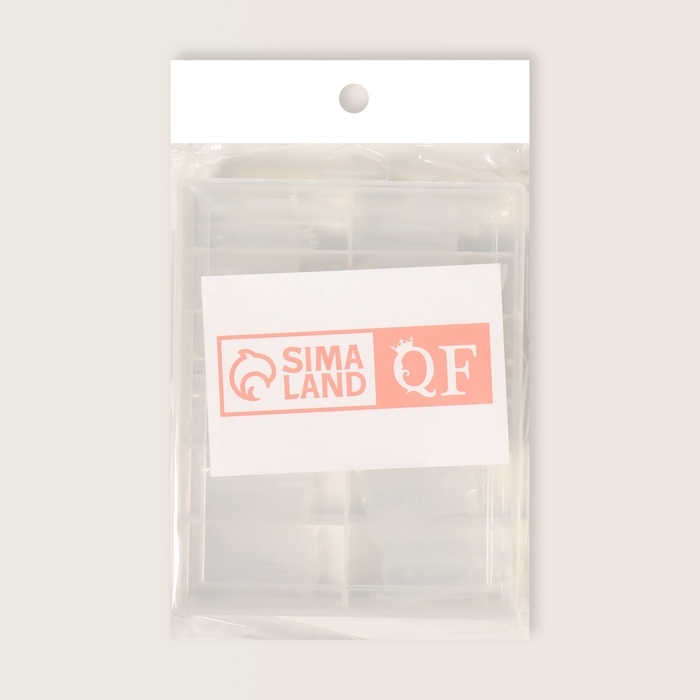 Верхние формы для наращивания, набор 120 шт, форма балерина, прозрачные Верхние формы для наращивания, набор 120 шт, форма балерина, прозрачные