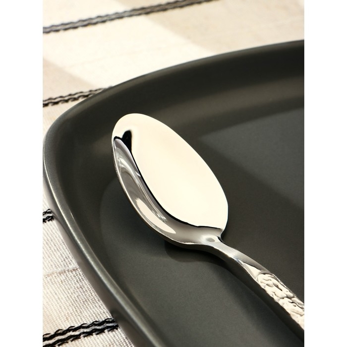 Ложка барная из нержавеющей стали Magistro &laquo;Олин&raquo;, длина 21 см, цвет серебряный