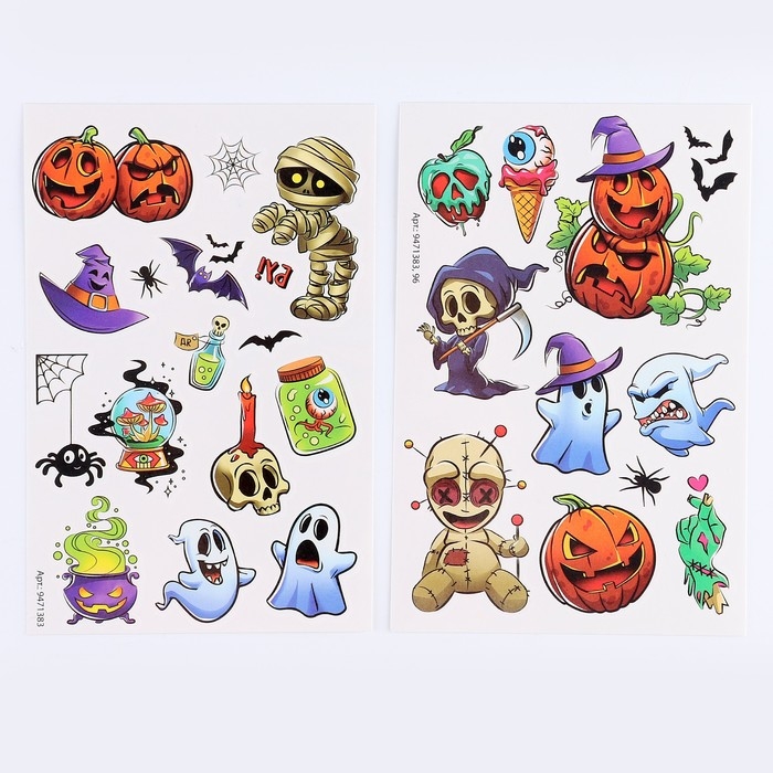 Набор для творчества &laquo;Тату. Хэллоуин. Страшилки&raquo;