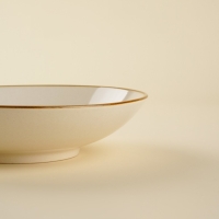 Набор мисок фарфоровых SL Home «Леггеро», d=18,5 см, цвет бежевый Набор мисок фарфоровых SL Home «Леггеро», d=18,5 см, цвет бежевый