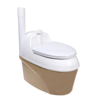 Биотуалет торфяной, 44 л, с ведром, торфом, вентиляцией и дренажом, &laquo;Piteco&raquo;