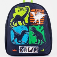 Рюкзак детский для мальчика «Динозавры», 27х23 см Рюкзак детский для мальчика «Динозавры», 27х23 см