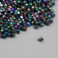 Бусины для творчества пластик "Ромб-кристалл голография бензин" набор 20 гр 0,4х0,4 см Бусины для творчества пластик "Ромб-кристалл голография бензин" набор 20 гр 0,4х0,4 см