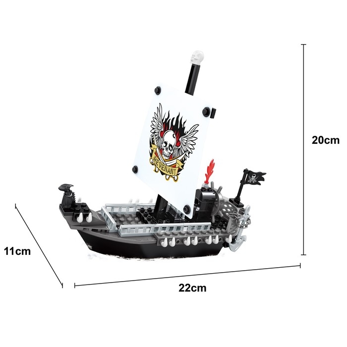 Конструктор Пираты &laquo;С того света&raquo;, 127 деталей