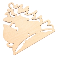 Новогодний набор для творчества. Роспись по дереву &laquo;Новый год! Ёлочка&raquo;