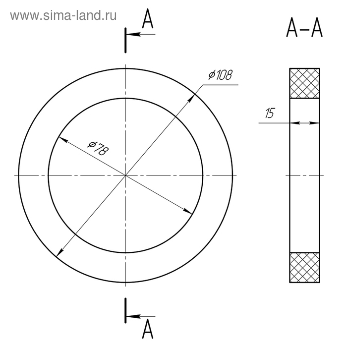 Прокладка под бачок унитаза Прокладка под бачок унитаза "АНИ Пласт" М075, вспененная