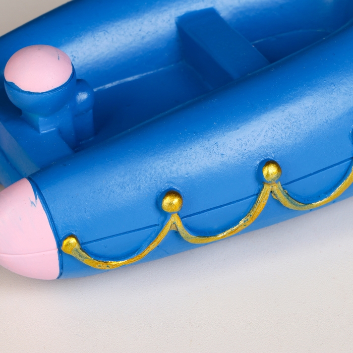 Корабль сувенирный "Надувная лодка" 12*7см