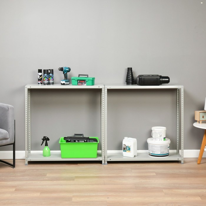 Стеллаж металлический, MS 1950x1000x400, 4 полки