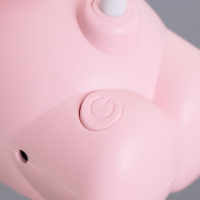 Настольная лампа "Робот" LED 5Вт USB АКБ розовый 11,8х7,8х31 см RISALUX