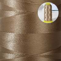 Нитки обувные, 300D/3, 800 м, цвет бежевый Нитки обувные, 300D/3, 800 м, цвет бежевый