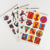 Набор для творчества &laquo;Наклейки переводные&raquo; Человек паук, 50 переводок