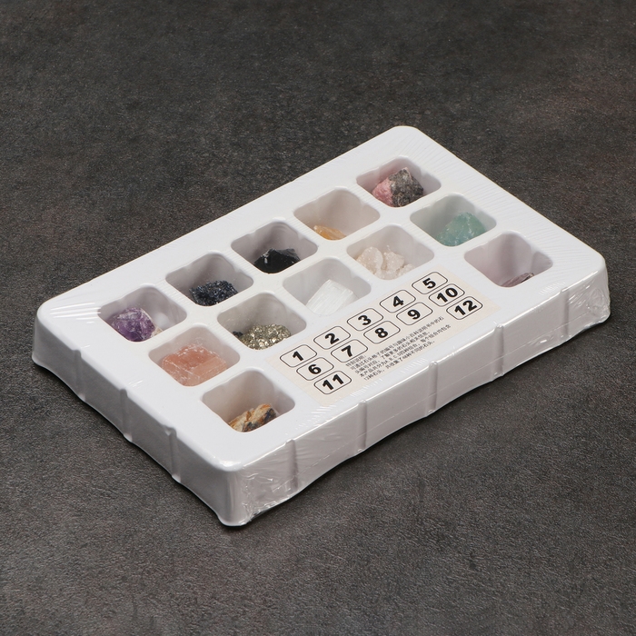 Коллекция минералов, 12шт Коллекция минералов, 12шт