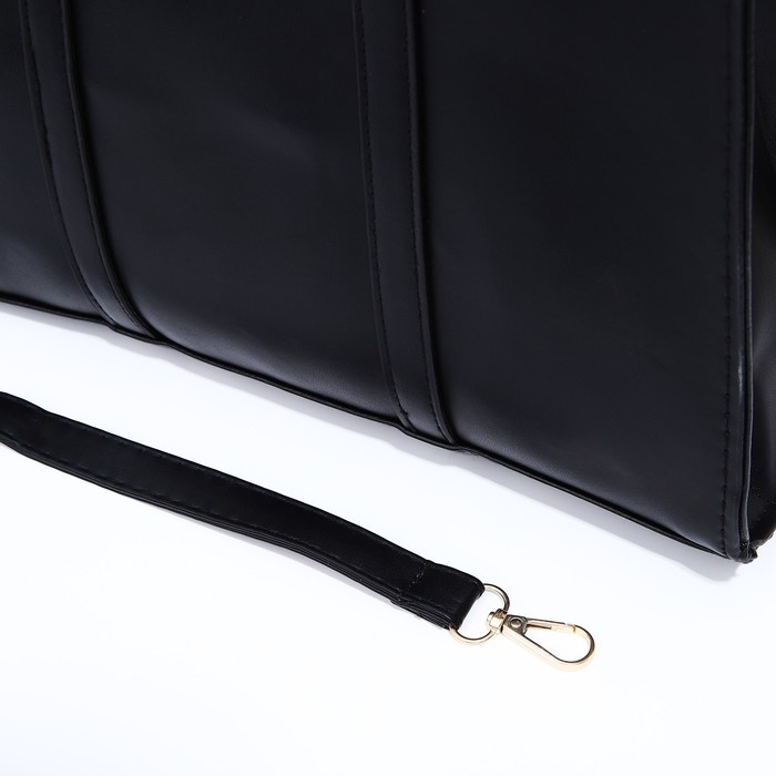 Сумка женская тоут на молнии, цвет чёрный Сумка женская тоут на молнии, цвет чёрный